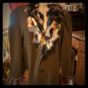 Full Length Cashmere and Fox